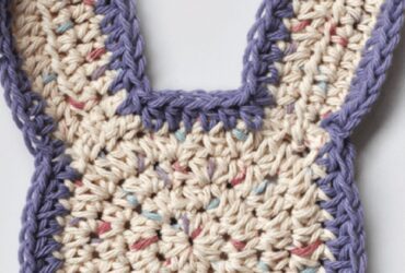 Crochet Easter Bunny Washcloth