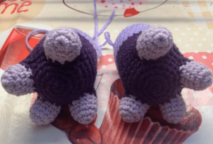 Crechetsimple Card Test 51 Glamrock Bonnie amigurumi