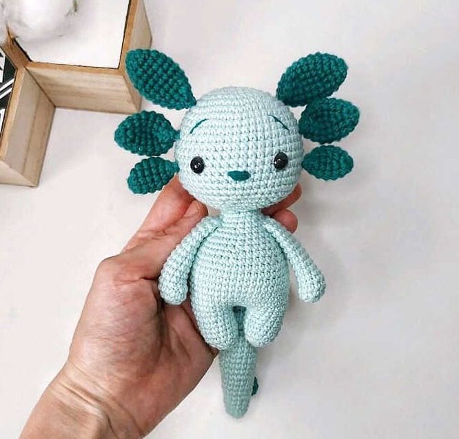 Crocheting An Adorable Amigurumi Axolotl 26 Amigurumi Axolotl