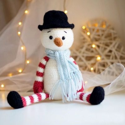 Festive Snowman Accessories Crochet Pattern 26 Snowman