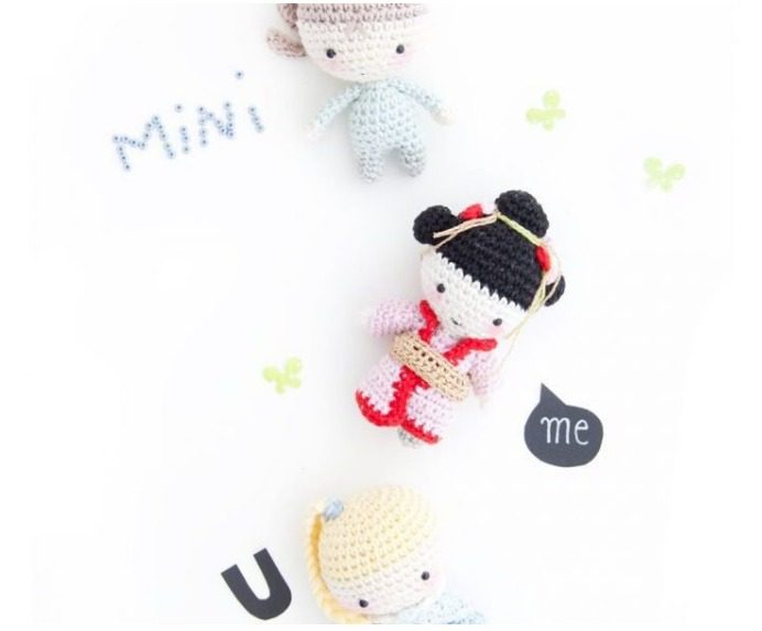 Create A Beautiful Amigurumi Geisha Mini Doll With Traditional Kimono 25 Amigurumi Geisha