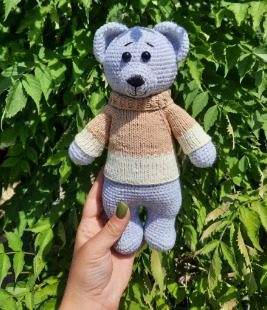 Crochet A Festive Ornament Bear 26 Ornament Bear