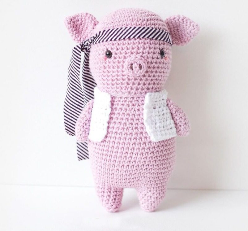 Crochet Dotti The Piglet Amigurumi Pattern 26 Piglet Amigurumi