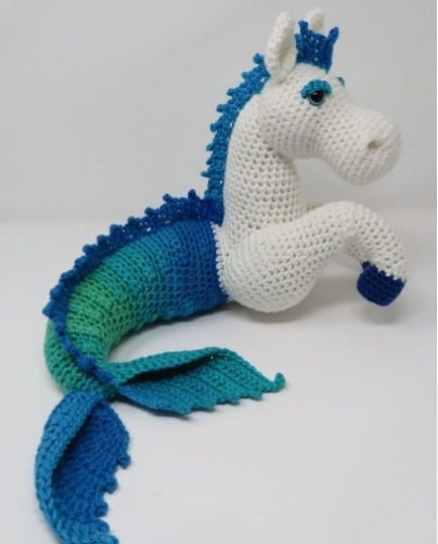 Crochet A Mythical Kelpie Amigurumi 26 Mythical Kelpie