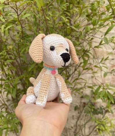 Crochet Amigurumi Dog Poppy Pattern 26 Amigurumi Dog