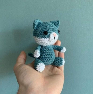 Crochet A Soft Fluffy Faux Fur Amigurumi Cat 26 Amigurumi Cat