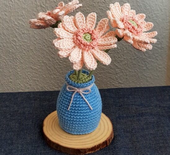 Crochet Gerbera Flower Pattern 33 Gerbera