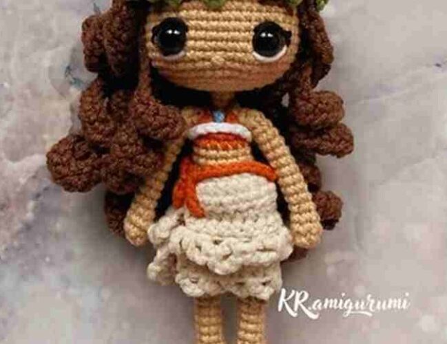 Moana Princess Amigurumi