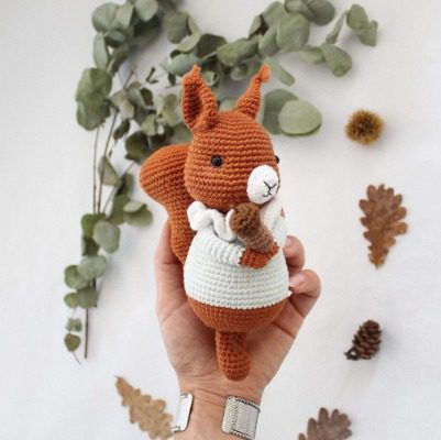 Create A Woodland Squirrel Amigurumi 26 Squirrel