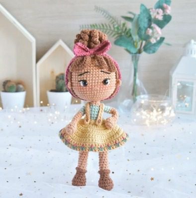 Princess Doll Amigurumi Crochet Pattern 26 Princess Doll