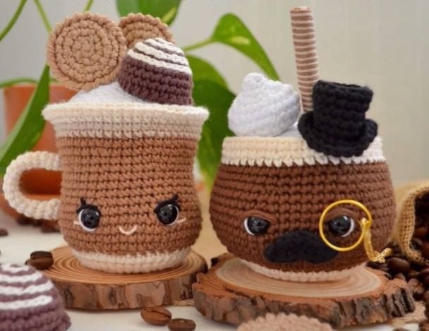 Crochet Adorable Coffee Cup Amigurumi 25 Coffee Cup