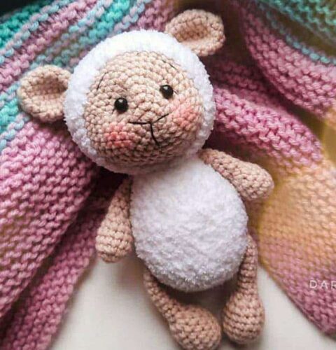 Crochet A Cute Sheep Keychain Free Amigurumi Pattern 33 Sheep Keychain