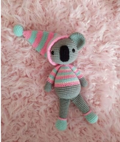 Crochet An Adorable Amigurumi Koala 26 Amigurumi Koala