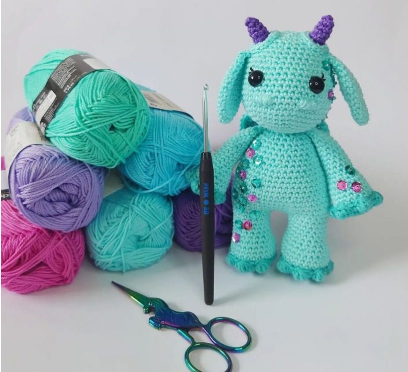Crochet A Fantasy Dragon Amigurumi 26 Dragon