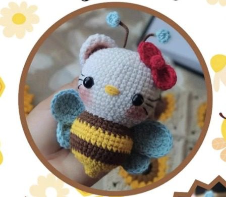 Hello Kitty Bee Crochet