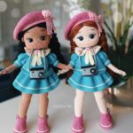 Matching Amigurumi Dolls
