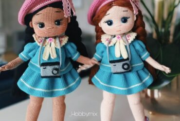 Matching Amigurumi Dolls