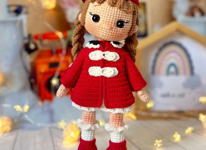 Winter Amigurumi Doll