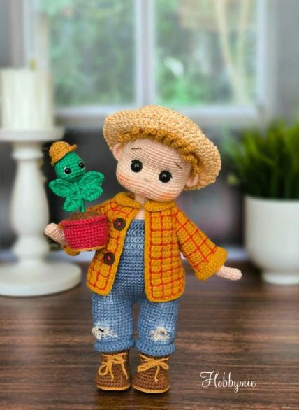 Farm Boy Amigurumi