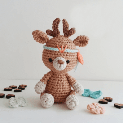 Adorable Amigurumi Deer Crochet Pattern 26 Amigurumi Deer